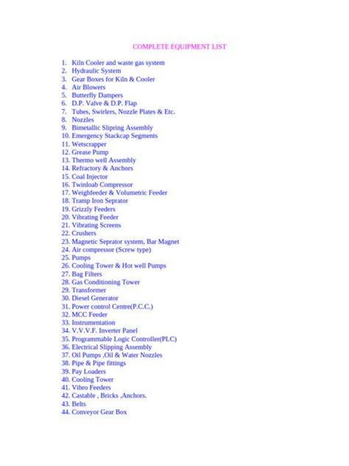 Comprehensive ATG Equipment List for Modern Operations