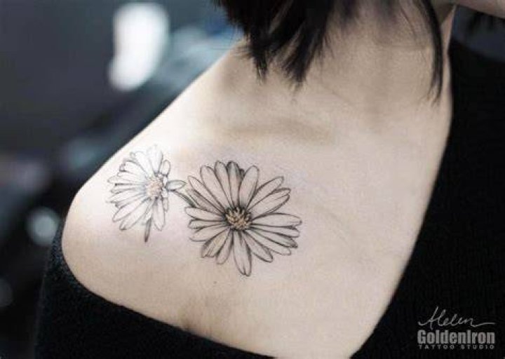 Discover the Allure of Daisy Shoulder Tattoos: A Comprehensive Guide