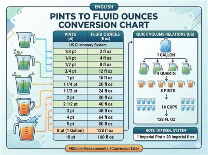 Discover the Conversion: Dry Pint to Ounces