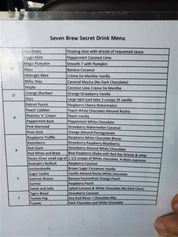 Discover the Enchanting Seven Brew Secret Menu