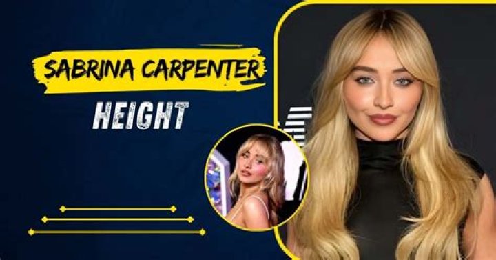 Discovering Sabrina Carpenter's Height: The Facts You Need to Know