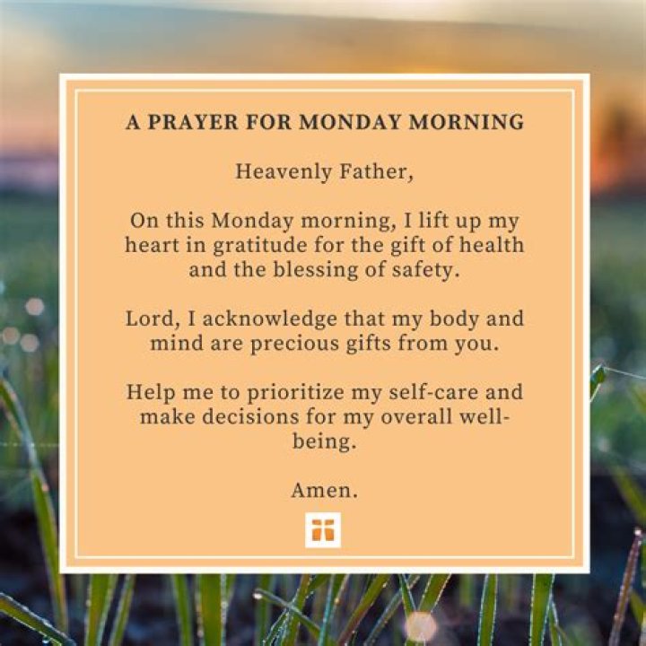 Encouragement Monday Morning Prayer: Starting Your Week with Faith and Positivity