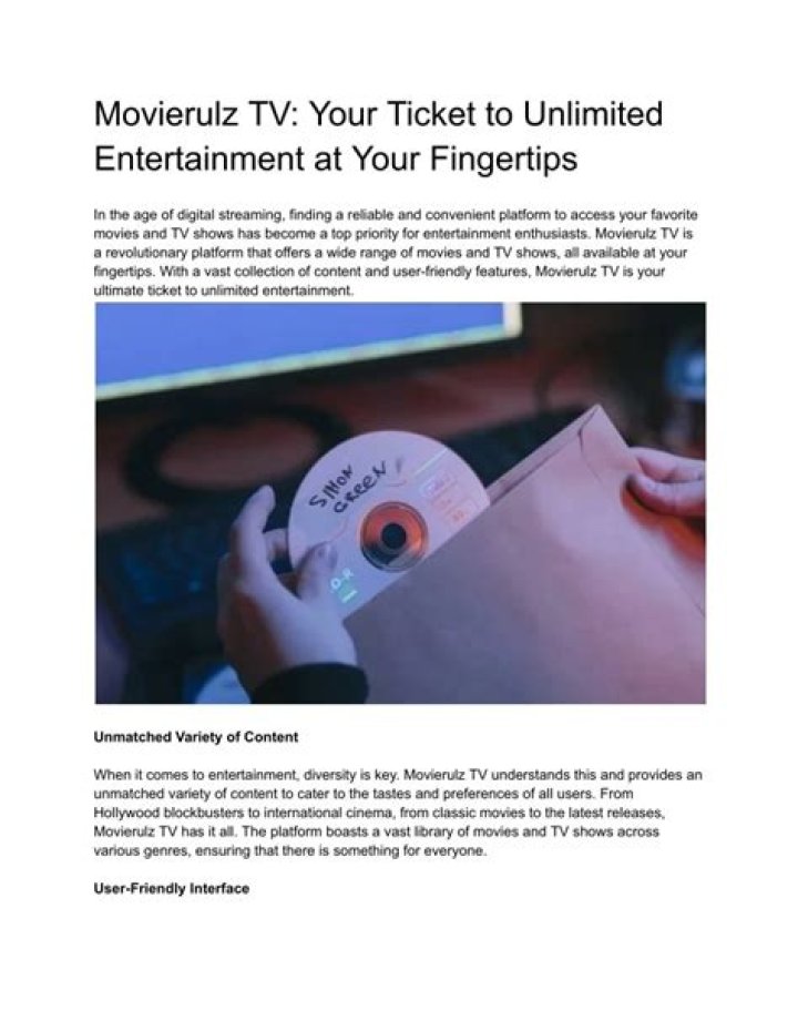 Exploring Movierulz 7: Your Gateway to Unlimited Entertainment