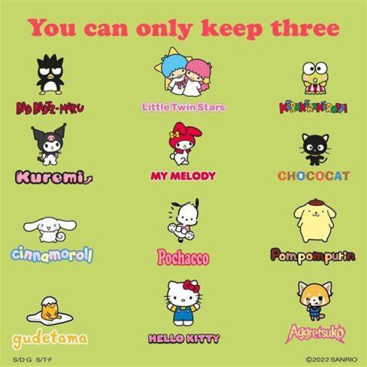 Exploring the Adorable World of Hello Kitty and Her Friends Names