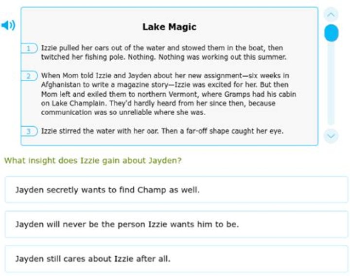 Exploring the Depths of Understanding: What Insight Does Izzie Gain About Jayden?