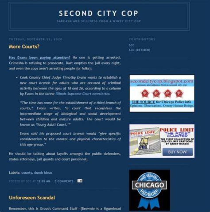 Exploring the Second City Cop Blog: A Deep Dive into Chicago's Law Enforcement Insights
