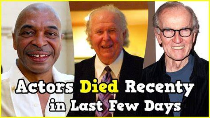 In Memory of the Stars: Two Actors Died Yesterday