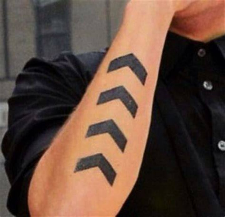 Liam's Arrow Tattoo: A Symbol of Direction and Purpose