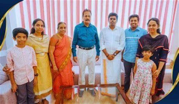 Marriage of Annamalai IPS: A Glimpse into His Family Photos