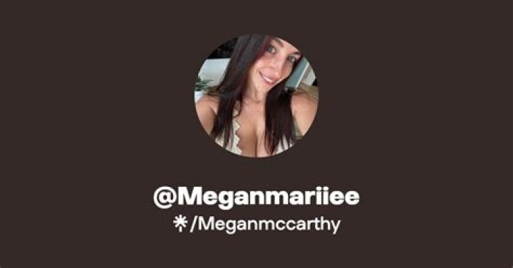 Megan McCarthy: The Allure of Her OnlyFans Sexual Content