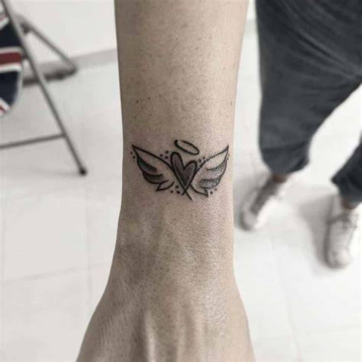 Small Heart Tattoos with Wings: A Unique Expression of Love and Freedom
