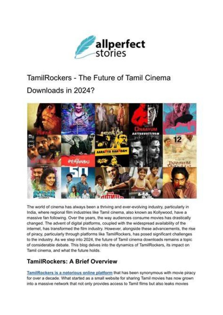 TamilRulz 2024: The Future of Tamil Cinema Streaming