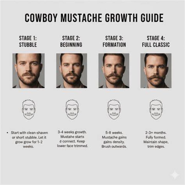 The Ultimate Guide to Mustache Growth Patterns