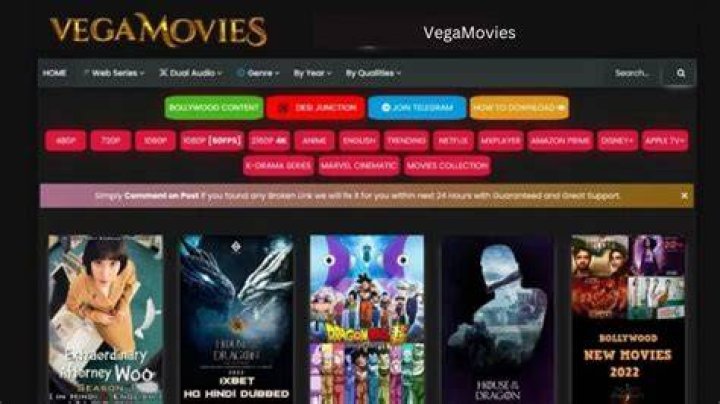 Unleashing the World of Vegamovies 4K Movies Download