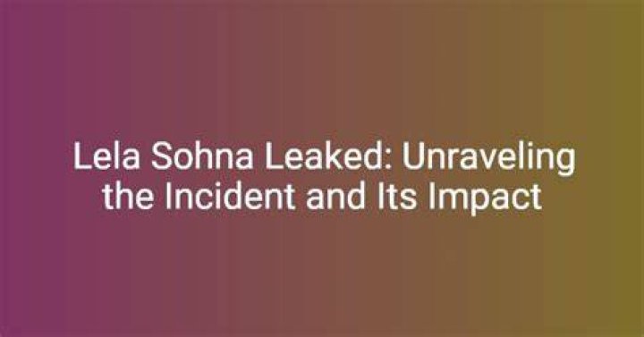 Unraveling the Controversy: The Mona Hyugelen Leaked Incident