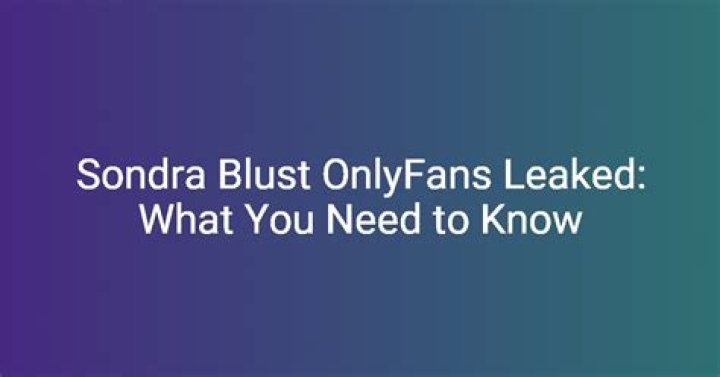 Unraveling the Mystique of Only de Sondra Blust