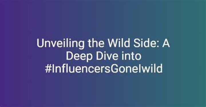 Unveiling Influencers Goneeild: A Deep Dive into Their Journey