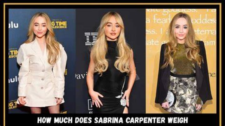Unveiling the Mystery: How Much Does Sabrina Carpenter Weigh?