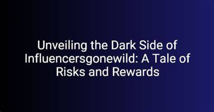 Unveiling the Wild Side: The Phenomenon of Influencersgonewild