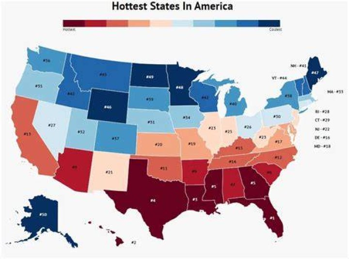 What is the Hottest State in the United States?