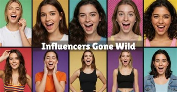When Influencers Go Wild: Exploring the Phenomenon of Influnecergonewild